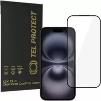 Apsauginis stiklas Tel Protect 10X HD DLC Diamond Coating skirtas Apple iPhone 16/15 (envelope)
