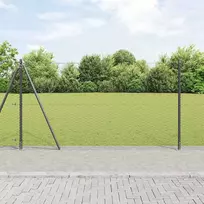 Suvirinta vielos tvora su betono baze 100 x 1,4 m (P x A)