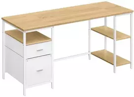 Songmics Kompiuterinis stalas 160 × 60 × 76 cm