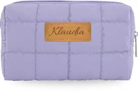 Kelioninis Dygsniuota kosmetinė Solier – violetinė