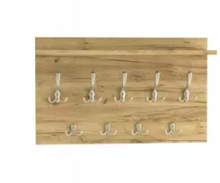 Drabužių kabykla HWS Furniture, 65x40x14 cm, ruda