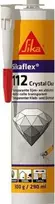 Sika SIKAFLEX-112 krištolinio skaidrumo hermetikas 290 ml