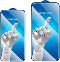 Borofone Apsauginis stiklas BF6 Diamond Armor Full Screen HD for Apple iPhone 17 Pro Max – 10 pieces