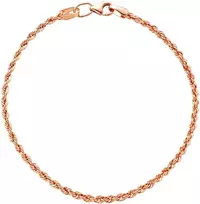 Auksinė apyrankė "Rope" Brasco 63250