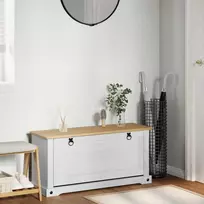 Batu skrynia Corona Balta 99 x 32 x 49 cm Kietos pušies mediena