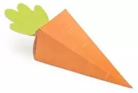 Party Deco Dovanų dėžutės "Morkos" 6 vnt 7,7*26,5*7,5cm