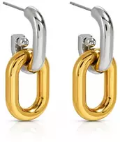 Troli Charming bicolor dangle earrings VJDE2410009-PS