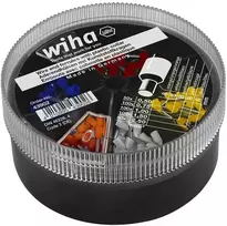 Antgaliai su plastikine mova šerdies uždarymui, komplektas (0.5-2.5mm, 400 vnt.) WIHA