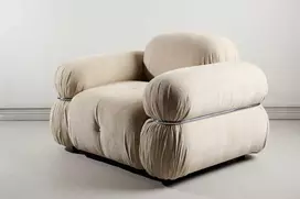 Sofa Venture Design Fotelis Mika Smėlio spalvos Metalas