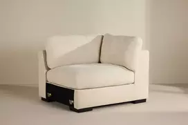 Sofa Venture Design Fotelis Salerno 70x67 cm Smėlio spalvos audinys
