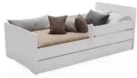 Luco Vaikiška lova Maksas su stalčiumi ir čiužiniu 160x80
