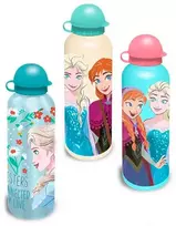 Grajlandia Buteliukas aluminiowa / bidon / korek niekapek / Kraina Lodu Frozen geltona