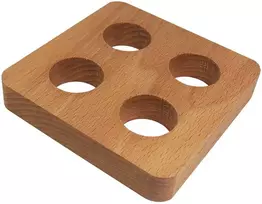 Medinis kiaušinių stovelis (4 kiaušiniai)