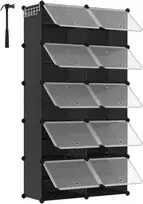 Songmics Bataių stovas 82x32x152 cm Juodas plienas ir plastikas