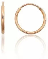 Auksiniai auskarai –žiedai - 13 mm. - 0.5 g.