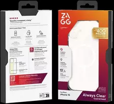 ZAGG Protection Bundle for iPhone 16: Case with MagSafe and Screen Protector