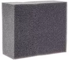 Kempinė minkšta 12x10x5 cm juoda Koch Chemie