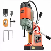 Nešiojamos magnetinės gręžimo staklės metalui, 1350W galia, 50 mm gręžimo skersmuo, reguliuojamas greitis, pramoninis metalo gręžtuvas su Weldon kotu