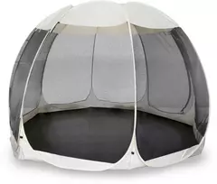 Grandininis pjūklas CAMA paviljonas, 354 cm, sodo pavėsinė, smėlio/juodos spalvos