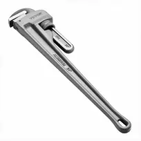 Nen 60.96 cm aliuminio vamzdžių raktas, reguliuojamas santechninis raktas, lengvas ergonomiškas įrankis, reguliuojamas vamzdžių raktas, aliuminis vamzdžių raktas, tvirtas vamzdžių raktas, santechnikos įrankiai