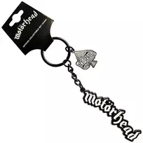 Rock Raktų Pakabukas Motorhead Logo Ace Of Spades Charm