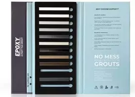 GoPoxy Grout Chart glaisto spalvų paletė