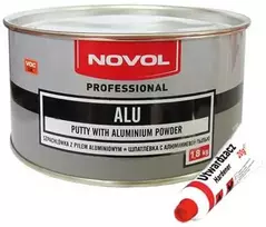 Novol Glaistas su aliuminio dulkėmis ALU 1.8kg