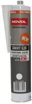 NOVOL Gravit 630 Elastic Polyurethane Sealant - Baltas, elastingas poliuretano sandariklis, baltas, 300ml