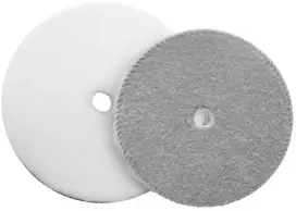 KOCH CHEMIE Lambswool-Pad short, vilnos poliravimo padas, 150mm, trumpo plauko