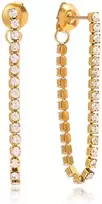 Troli Modern auksinis-plated earrings with chains VJDE0307061