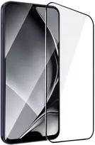 Telforceone Grūdinto stiklo metalinis rėmas Samsung Galaxy A24 4G / A25 5G juodas rėmelis