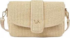 Verde Women's crossbody bag 01-2077 beige