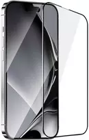 TFO Telforceone Grūdinto stiklo metalinis rėmas Samsung Galaxy A15 4G / A15 5G juodas rėmelis