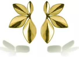 Emily Westwood Unique auksinis-plated earrings Flowers Celestia EWE260587G