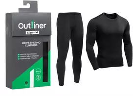 Termo apatiniai Outliner BU220, juodi, M