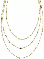 Marc Malone Triple auksinis-plated pakabukas Giselle MCN260625G