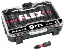 Flex Accessories Smūginių antgalių rinkinys FLEX PZ2 25mm