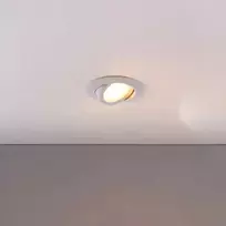 LED įleidžiamas prožektorius Andrej, apvalus, kreminės baltos spalvos