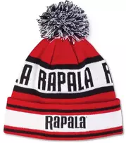 Žieminė kepurė Rapala Beanie Juodas/Raudona/Baltas