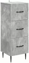 Stalčių spintelė Betono pilka 33 x 34,5 x 89,5 cm