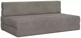 Sofa Sulankstomas Sofos Lova Šviesiai pilka 152 x 86,5 x 60 cm