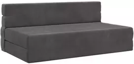 Sofa Sulankstomas Sofos Lova Tamsiai pilka 152 x 86,5 x 60 cm