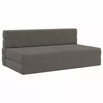 Sofa Sulankstomas Sofos Lova Šviesiai pilka 152 x 86,5 x 60 cm