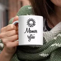Puodelis "Mamos rytui"