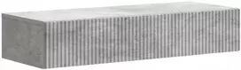 Sieninis šoninis staliukas Betono pilka 87,5 x 34,5 x 17 cm