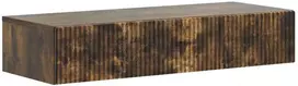 Sieninis šoninis staliukas Dūminio ąžuolo 87,5 x 34,5 x 17 cm