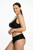 Liemenėlė juoda be lankelių patogi Jelly Bra Comfort