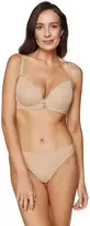 Liemenėlė Melody smooth push-up smėlio spalvos – subtiliam prisilietimui ir pasitikėjimui.