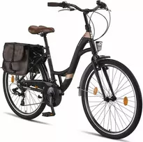 Licorne Bike miesto dviratis su aliuminio rėmu, 26 colių ratais, 21 pavara, Stella Plus