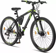 Licorne Bike kalnų dviratis, 29 colių, aliuminis rėmas, 21 bėgis, diskinių stabdžių sistema, Effect Premium